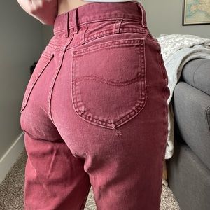 Vintage Women's Lee high rise Mom jeans
